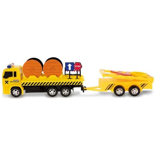 Toi Toys -Spielzeug LKW Straßenmeisterei mit Licht