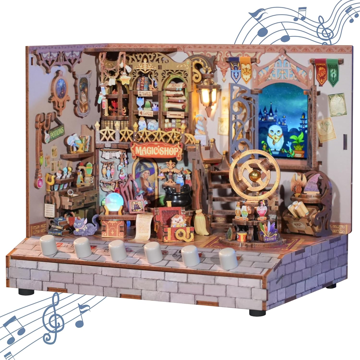 Tonecheer - 3D Puzzle Soundmachine Magic Shop Tonecheer - 3D Puzzle Soundmachine Magic Shop