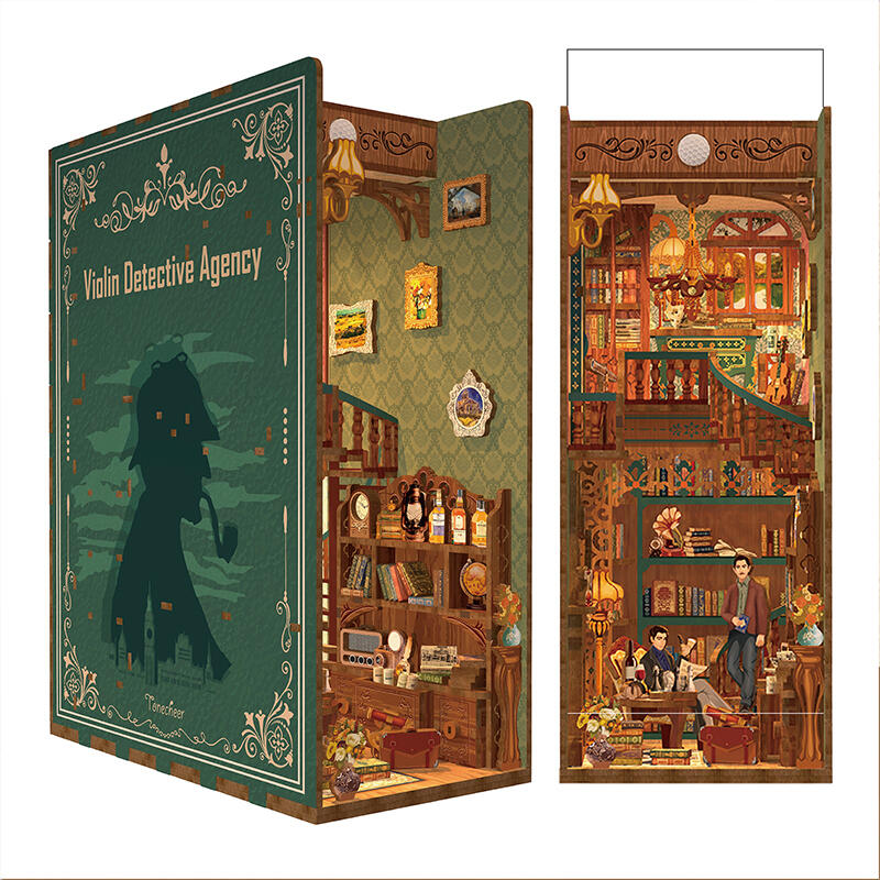 Tonecheer - DIY Puzzle Violin Detective Agency 3D Tonecheer Tonecheer - DIY Puzzle Violin Detective Agency 3D Tonecheer