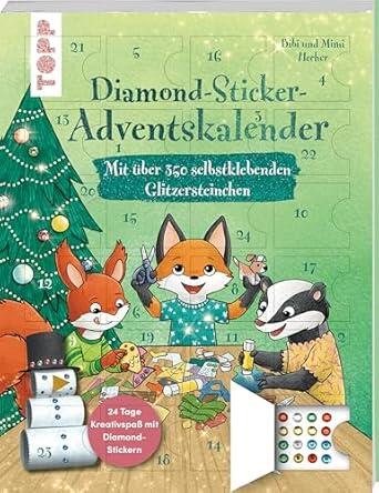 Topp - Diamond-Sticker-Adventskalender Topp - Diamond-Sticker-Adventskalender