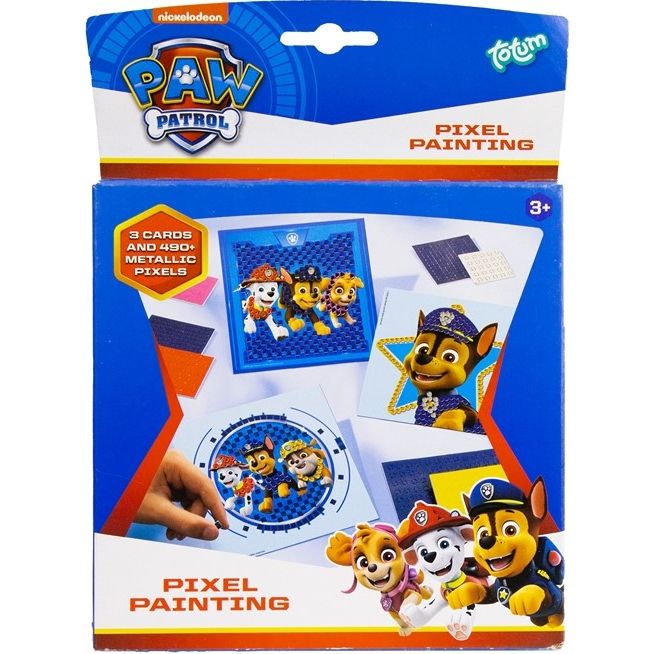 Totum 720695 -  Paw Patrol Pixel Painting Bastelset