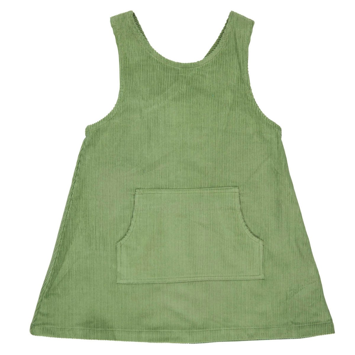 Trägerkleid Cord grün 104 Trägerkleid Cord grün 104