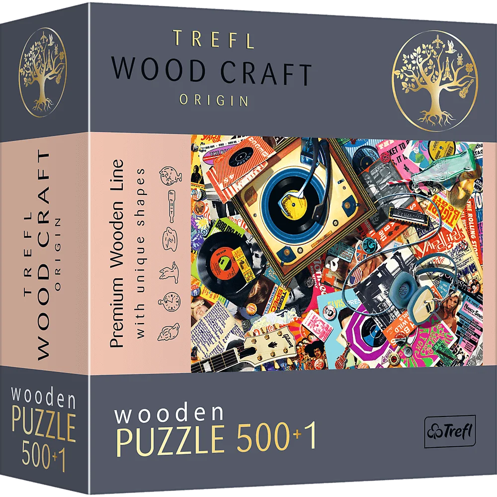 Trefl - Holzpuzzle / World of Music Trefl - Holzpuzzle / World of Music