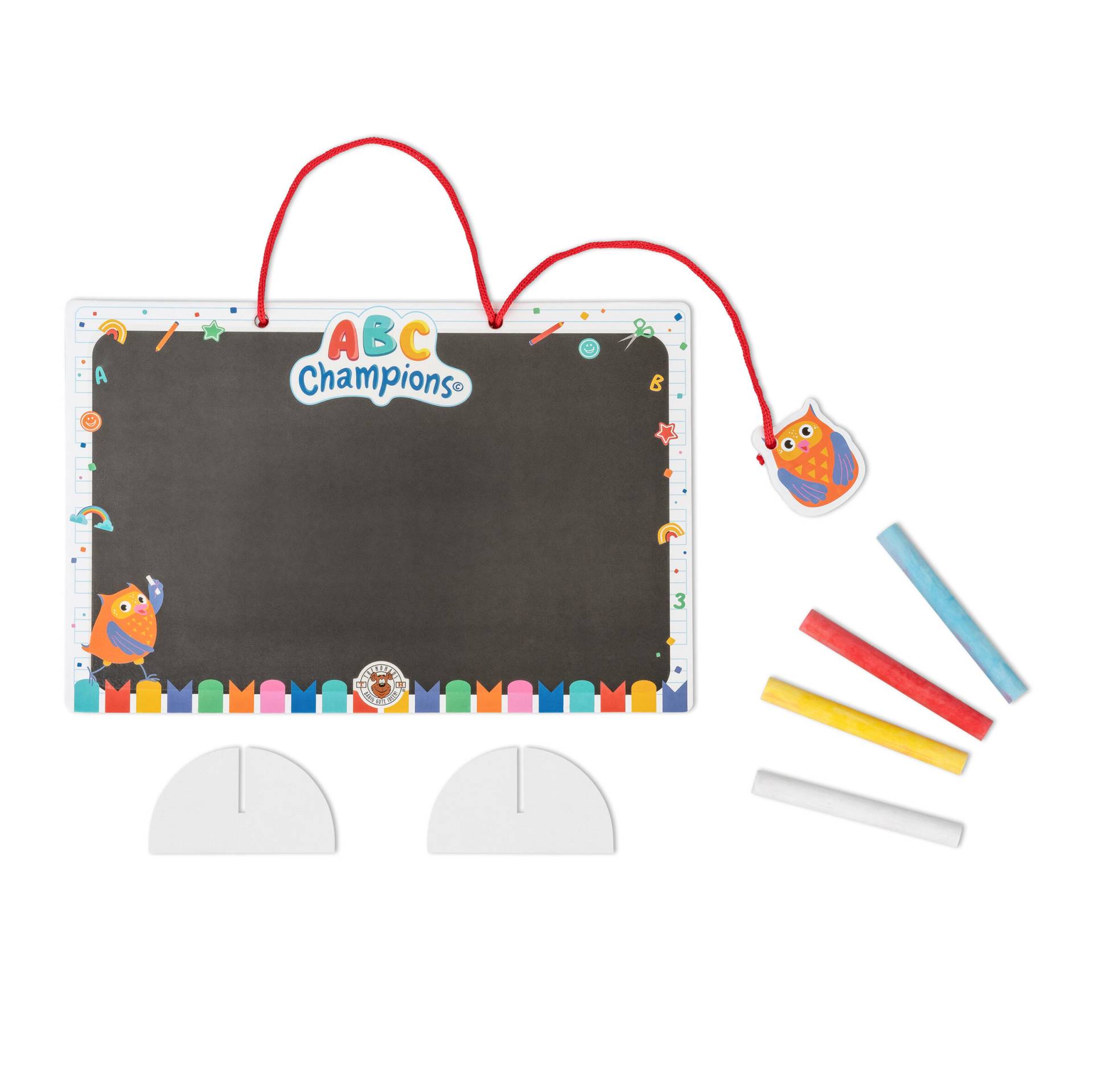 Trendhaus - Kreidetafel Set mit Kreide und Schwamm Trendhaus - Kreidetafel Set mit Kreide und Schwamm