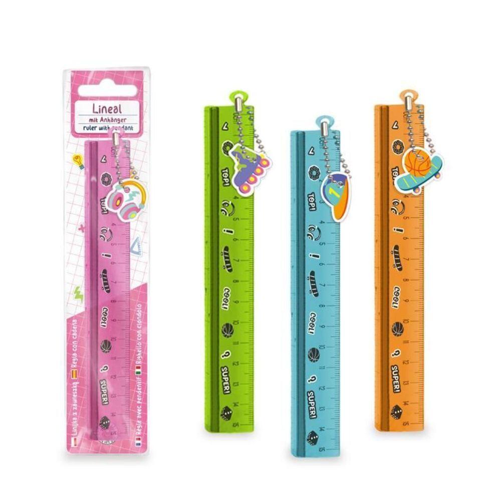 Trendhaus - Lineal mit Anhänger Trendhaus - Lineal mit Anhänger