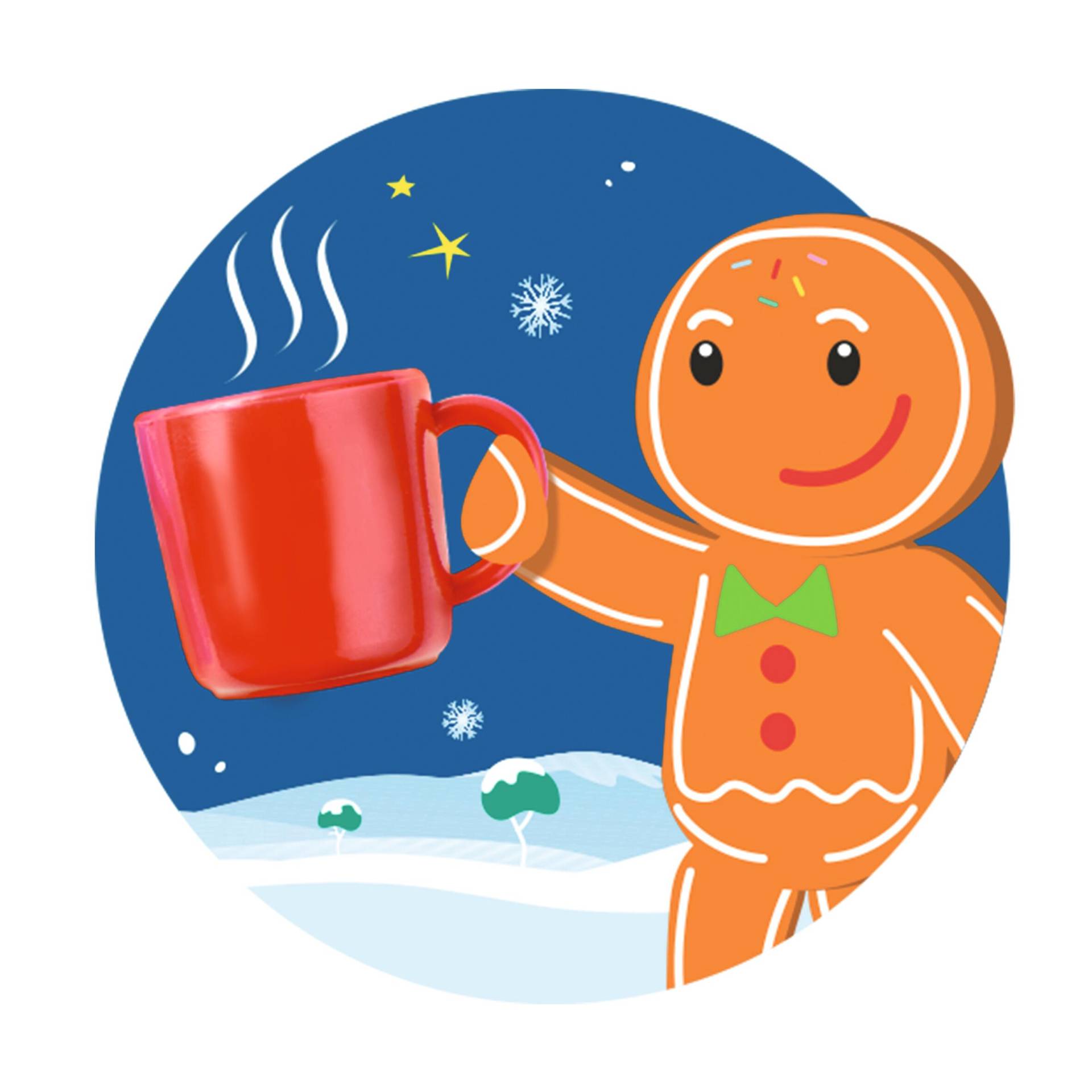 Trendhaus - Radiergummi Lebkuchenmann i.Tasse,2fach sort magic moments Trendhaus - Radiergummi Lebkuchenmann i.Tasse,2fach sort magic moments