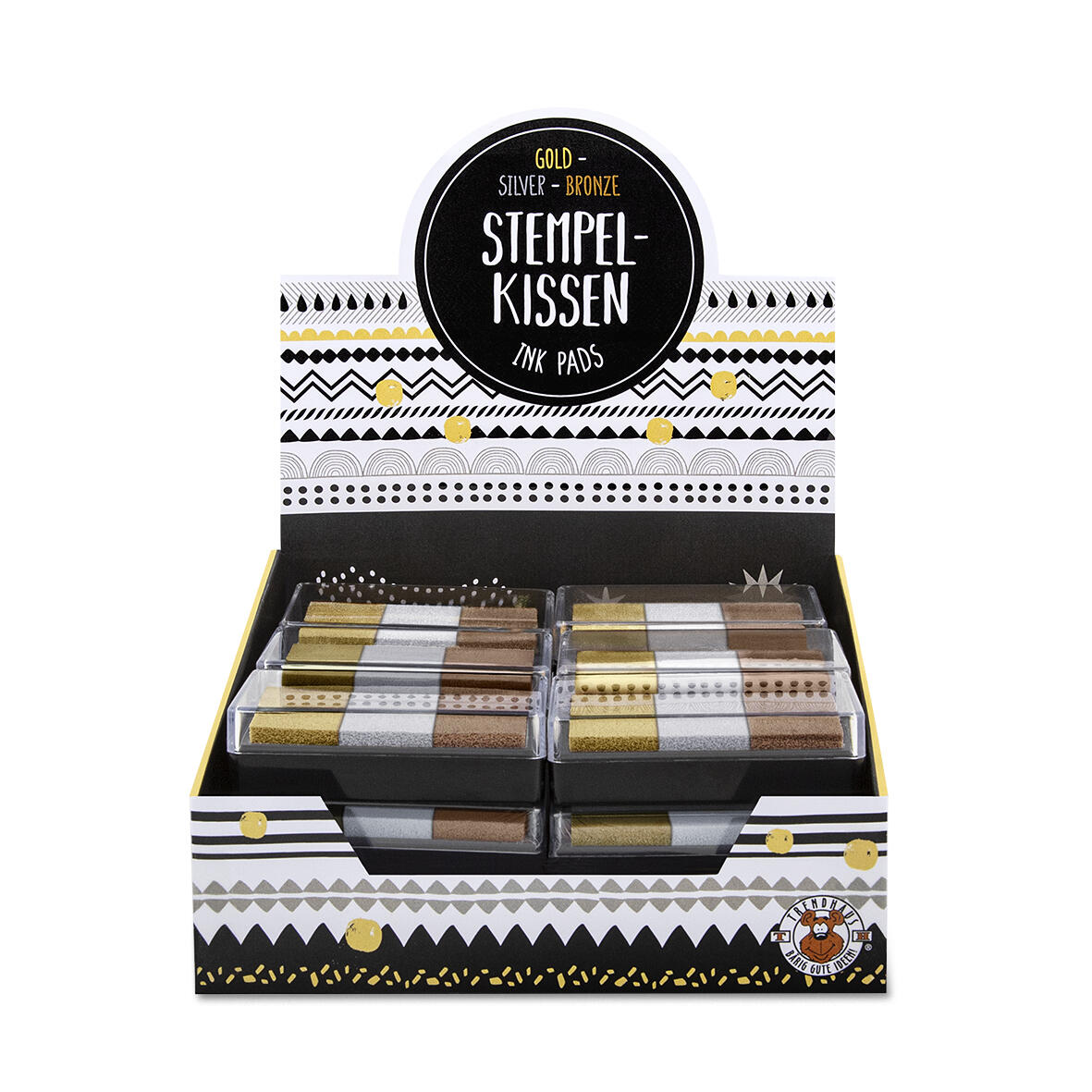 Trendhaus - Stempelkissen Metallic - Gold Trendhaus - Stempelkissen Metallic - Gold