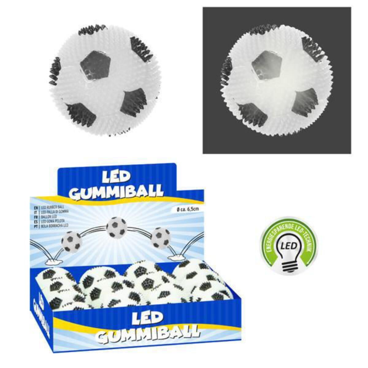 Triton-X - LED Gummi-Massageball Fußball Triton-X - LED Gummi-Massageball Fußball