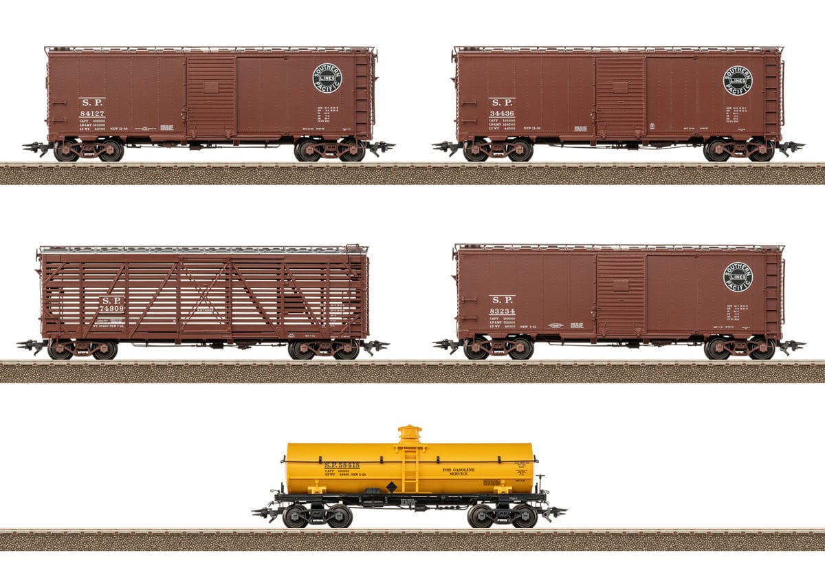 Trix T24915 US Güterwagen-Set Southern Pacific H0 MoBa USA Trix T24915 US Güterwagen-Set Southern Pacific H0 MoBa USA
