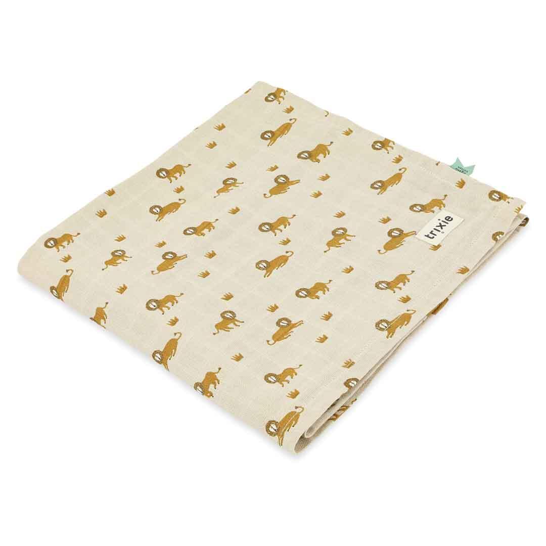 Trixie Baby - Mulltuch Lively Lion yellow Trixie Baby - Mulltuch Lively Lion yellow