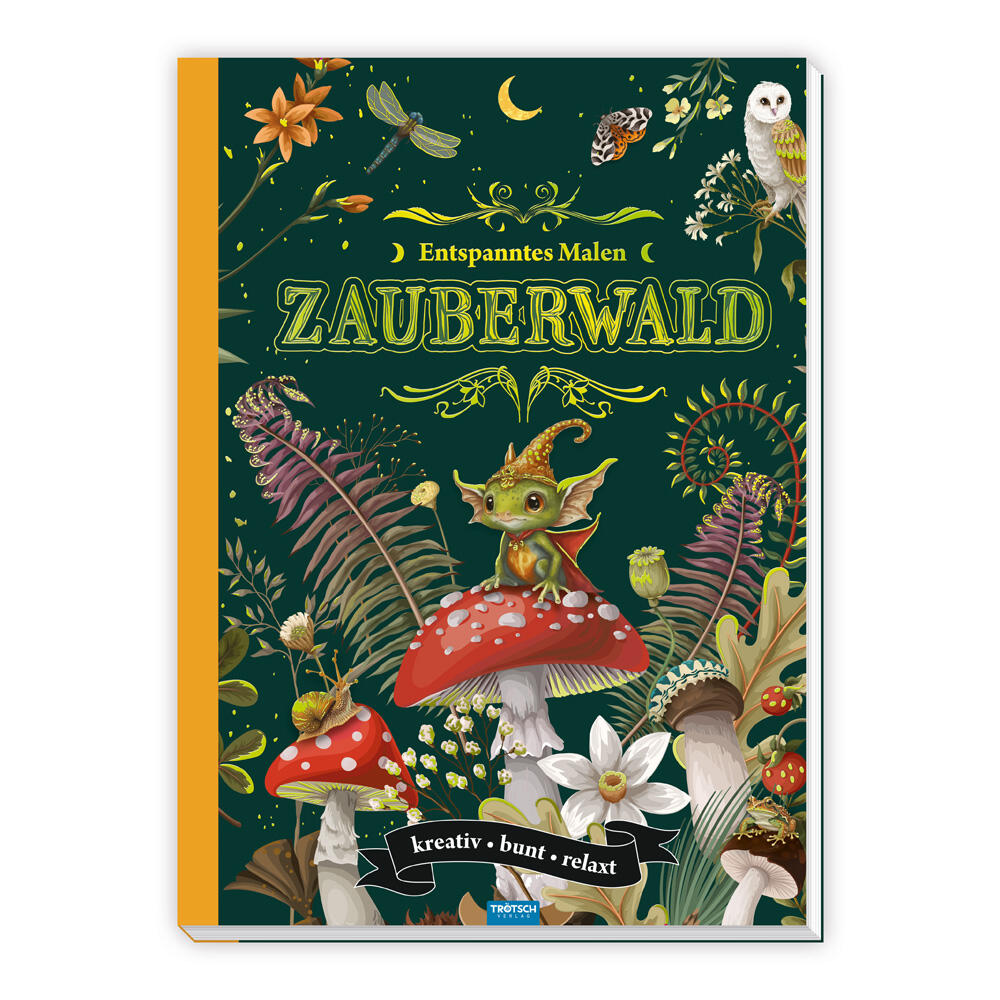 Trötsch Verlag - TRÖTSCH - Malbuch Entspanntes Malen Zauberwald Trötsch Verlag - TRÖTSCH - Malbuch Entspanntes Malen Zauberwald