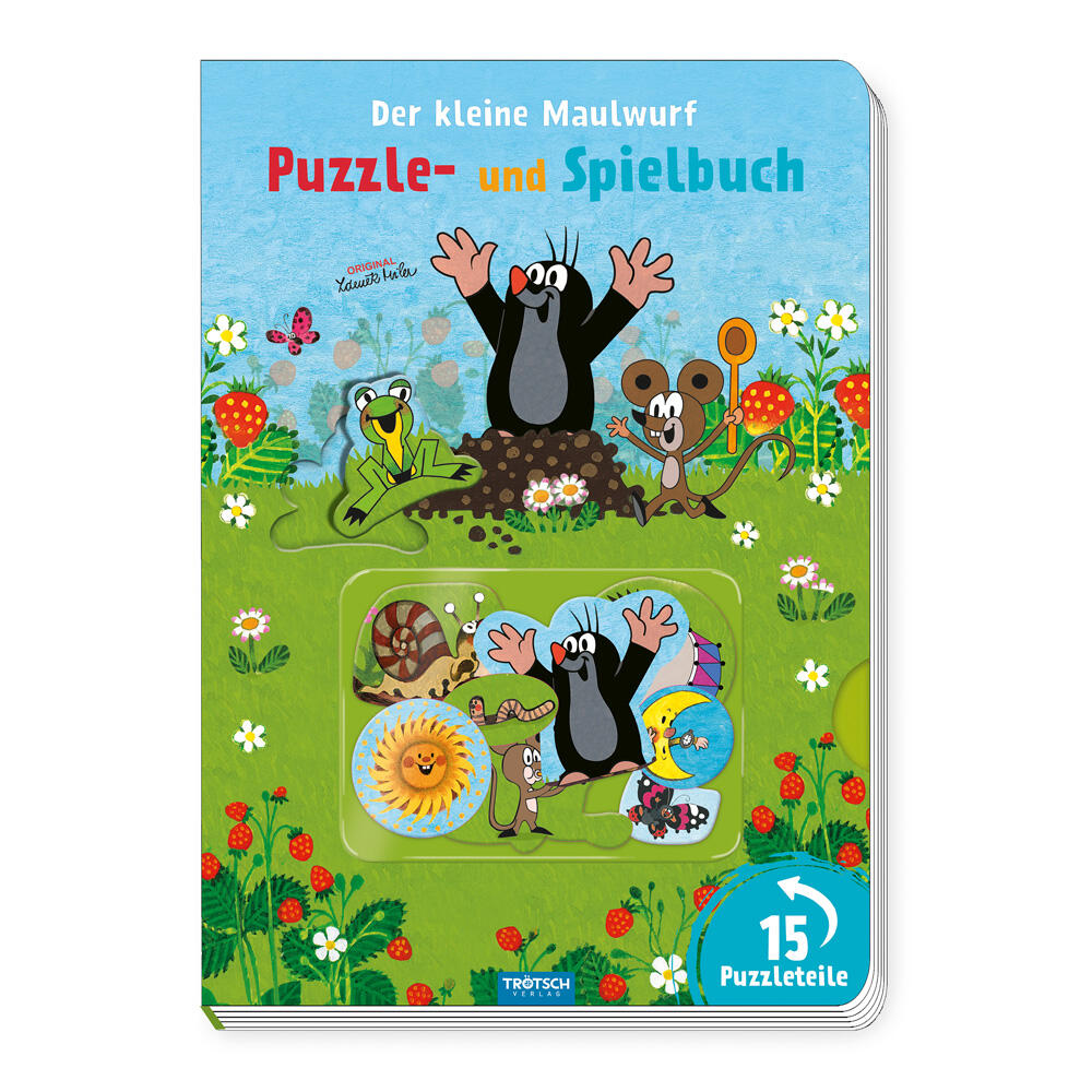 Trötsch Verlag - Trötsch Der kleine Maulwurf Puzzle- und Spielbuch Pappenbuch Trötsch Verlag - Trötsch Der kleine Maulwurf Puzzle- und Spielbuch Pappenbuch