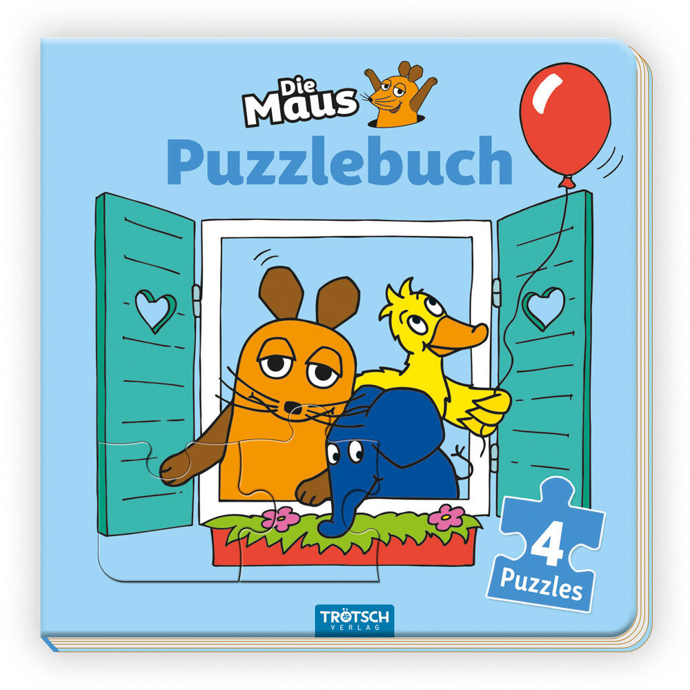 Trötsch Verlag - Trötsch Die Maus Puzzlebuch Trötsch Verlag - Trötsch Die Maus Puzzlebuch