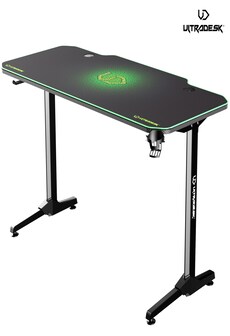 ULTRADESK FRAG GREEN - gaming desk 140x66 cm Gaming