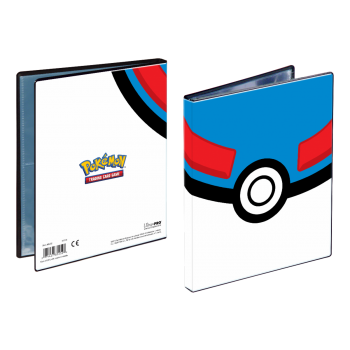 UP 4 pocket Pokemon Binder Great Ball