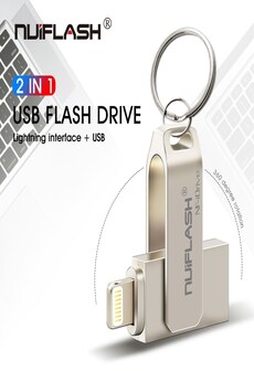 USB Flash Drive For iPhone/ipad 2 IN 1 Pen Drive Memory Stick 256GB