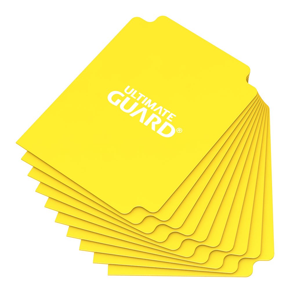 Ultimate Guard - Card Dividers Yellow- Karten Trenner, Dividers Standardgröße