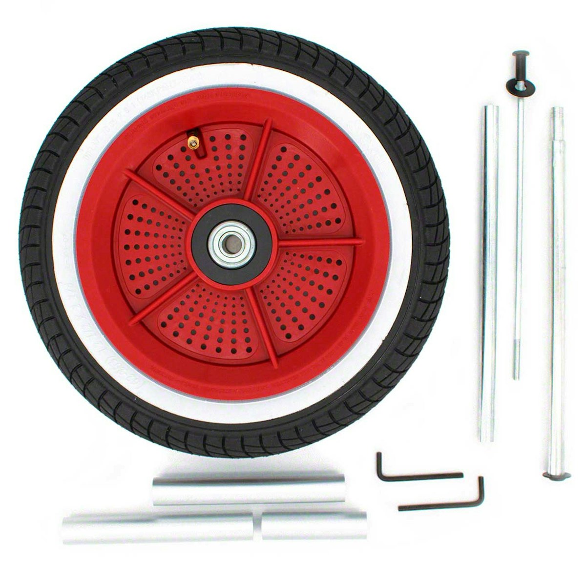 Umbauset zum Dreirad - Trike Kit - für das "2in1" Bike red Umbauset zum Dreirad - Trike Kit - für das "2in1" Bike red