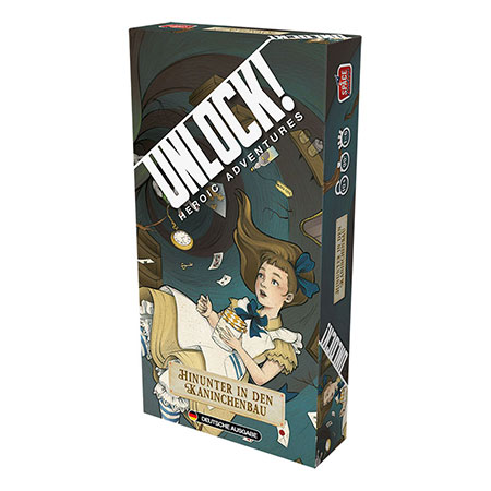 Unlock! Heroic Adventures | Hinunter in den Kaninchenbau - Einzelszenario Unlock! Heroic Adventures | Hinunter in den Kaninchenbau - Einzelszenario