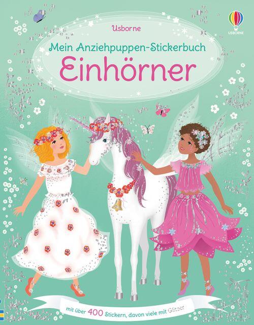 Usborne Verlag - Anzieh-Sticker Einhörner Usborne Verlag - Anzieh-Sticker Einhörner