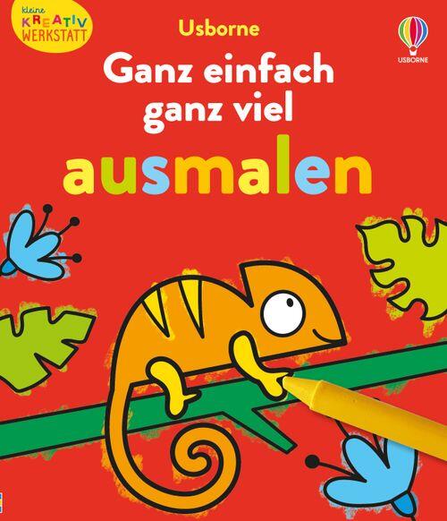 Usborne Verlag - Kleine Kreativ-Werkstatt: Ganz einfach ganz viel ausmalen Usborne Verlag - Kleine Kreativ-Werkstatt: Ganz einfach ganz viel ausmalen