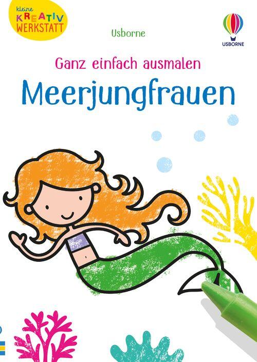 Usborne Verlag - Malbuch Meerjungfrau Usborne Verlag - Malbuch Meerjungfrau
