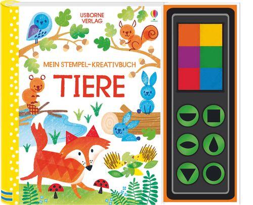 Usborne Verlag - Mein Stempel-Kreativbuch: Tiere Usborne Verlag - Mein Stempel-Kreativbuch: Tiere