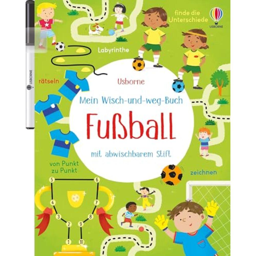 Usborne Verlag - Mein Wisch-und-weg-Buch: Fußball Usborne Verlag - Mein Wisch-und-weg-Buch: Fußball
