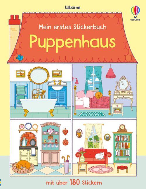 Usborne Verlag - Mein erstes Stickerbuch: Puppenhaus Usborne Verlag - Mein erstes Stickerbuch: Puppenhaus