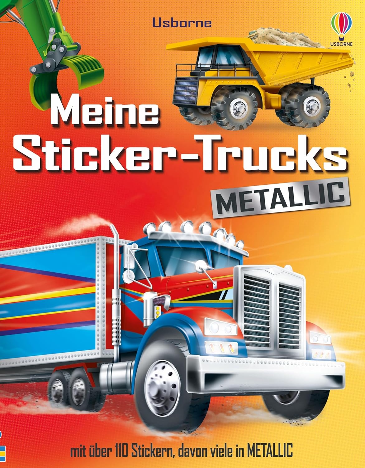 Usborne Verlag - Meine Sticker-Trucks METALLIC Usborne Verlag - Meine Sticker-Trucks METALLIC