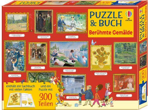 Usborne Verlag - Puzzle 300 und Buch Berühmte Gemälde Usborne Verlag - Puzzle 300 und Buch Berühmte Gemälde