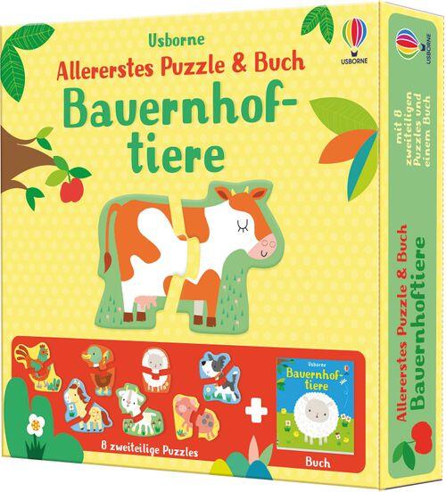Usborne Verlag - Puzzle u. Buch Bauernhof Usborne Verlag - Puzzle u. Buch Bauernhof