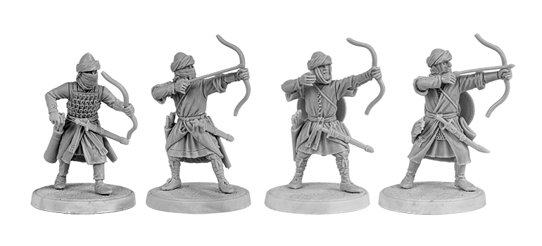 V&V Miniatures Arab Archers 1 islamische Krieger Kreuzzüge Islam Saga Figuren