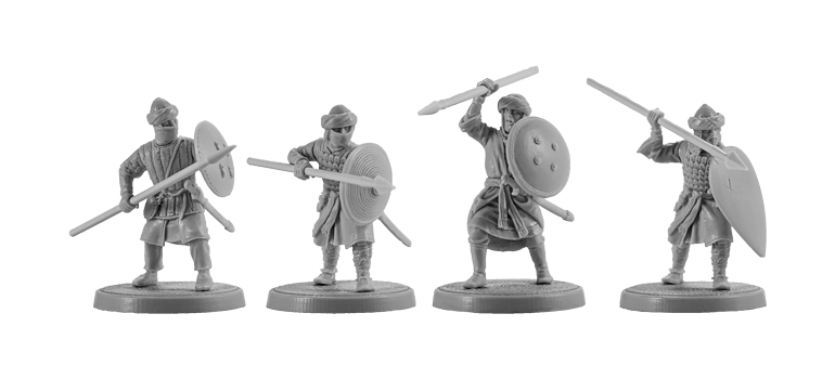 V&V Miniatures Arab Infantry 2 islamische Krieger Kreuzzüge Islam Saga Figuren