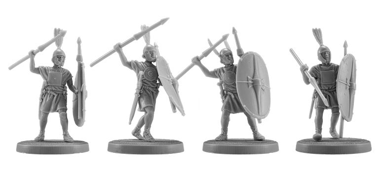 V&V Miniatures Roman Hastati römische Krieger Römer Kreuzzüge Saga