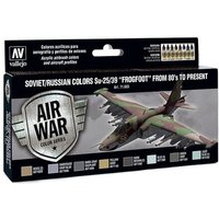 VALLEJO 771603 Farb-Set, Su-25/39 Frogfoot, 8 x 17 ml von VALLEJO