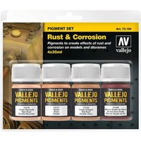 VALLEJO 773194 Pigment-Set Rost und Korrosion von VALLEJO