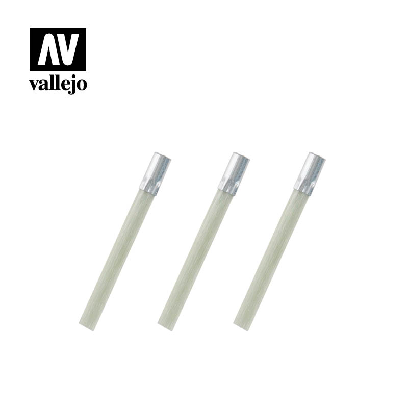 Vallejo Glass Fiber Brush Refills 4 mm (3) T15002 Glasfaser Radierer Ersatzstift