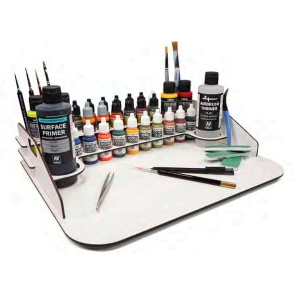 Vallejo Paint Display und Arbeitsstation (40x30cm)