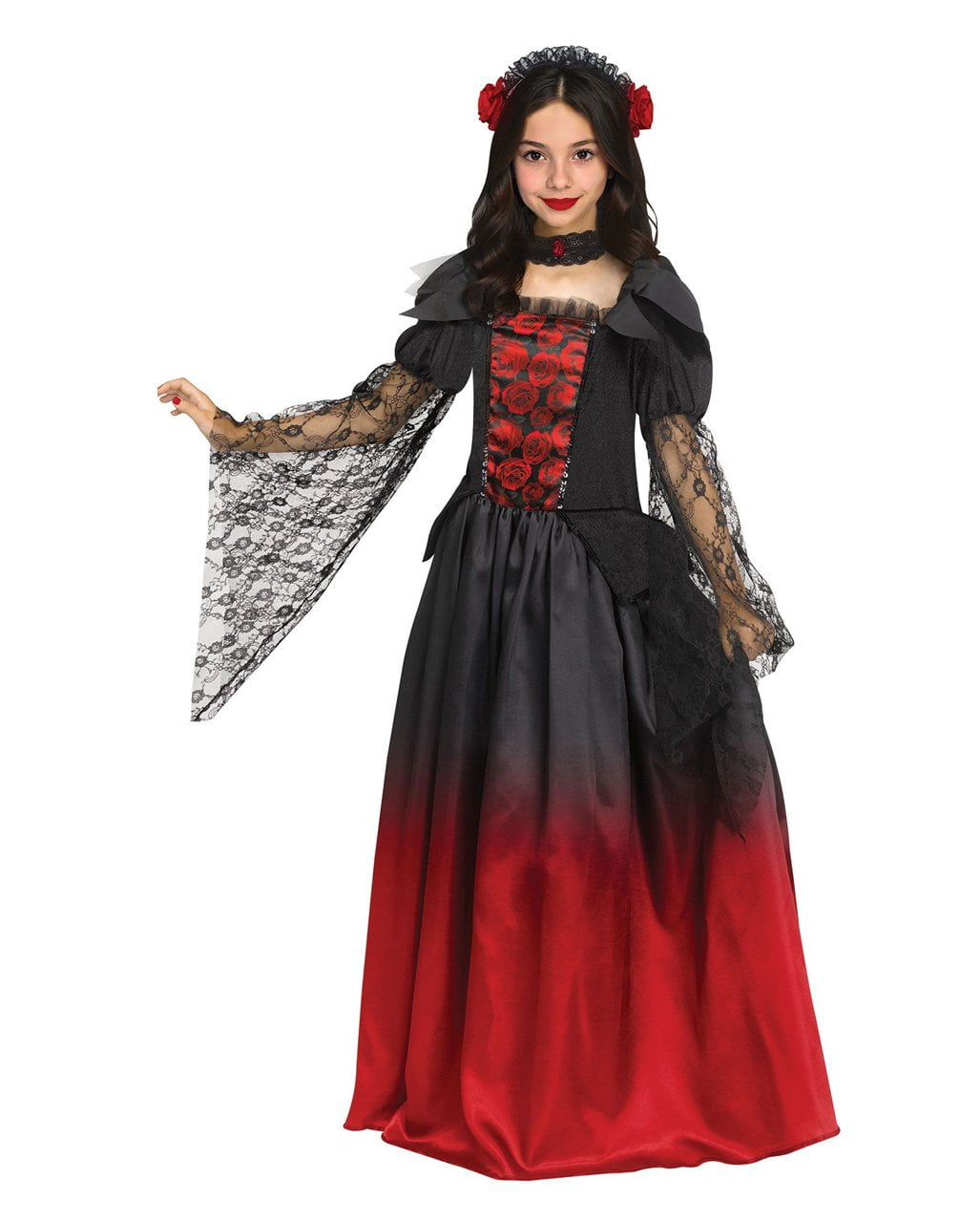 Vampirbraut Kinder Kostüm Vampirbraut Kinder Kostüm