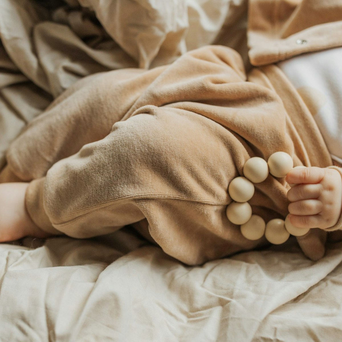 Velours Hose aus Bio Baumwolle hellbraun 56/62 Velours Hose aus Bio Baumwolle hellbraun 56/62