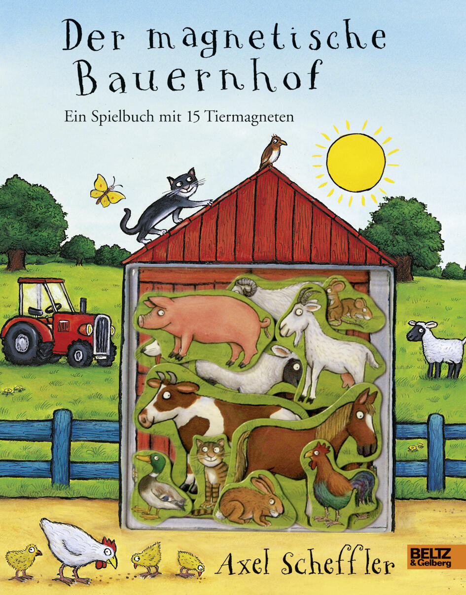 Verlagsgruppe Beltz - Der magnetische Bauernhof – Ein Spielbuch mit 15 Tiermagneten Verlagsgruppe Beltz - Der magnetische Bauernhof – Ein Spielbuch mit 15 Tiermagneten