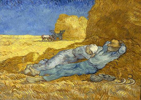 Vincent Van Gogh: Mittagsruhe nach Millet