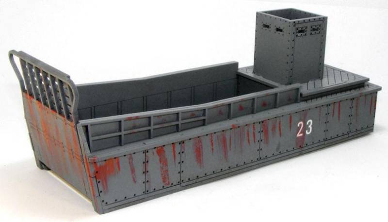 WW2 LCM Landing Craft 28mm Warlord Games Normandie Schiffe Landungsboot Sarissa