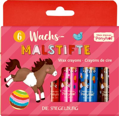 Wachsmalstifte (6 St.) - Mein kleiner Ponyhof