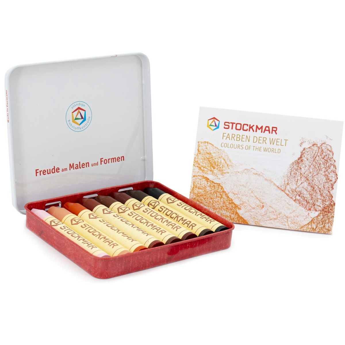 Wachsmalstifte 8er Set - „Farben der Welt“ Wachsmalstifte 8er Set - „Farben der Welt“