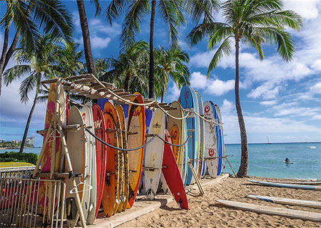 Waikiki Beach, Hawaii