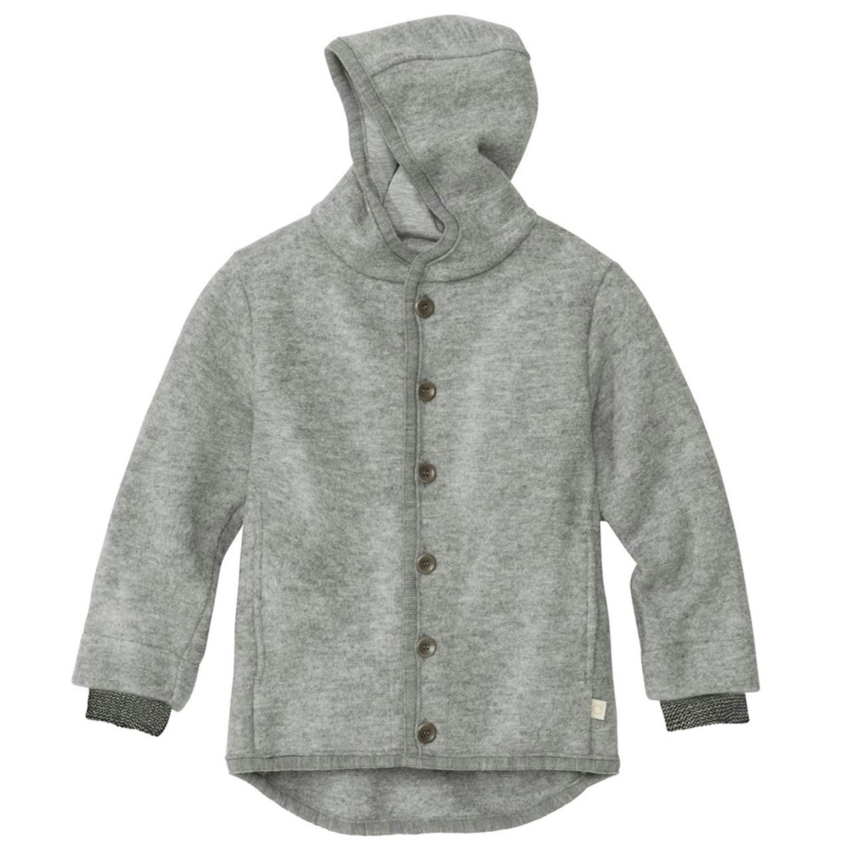 Walk-Jacke mit Knopfleiste in grau 98/104 Walk-Jacke mit Knopfleiste in grau 98/104