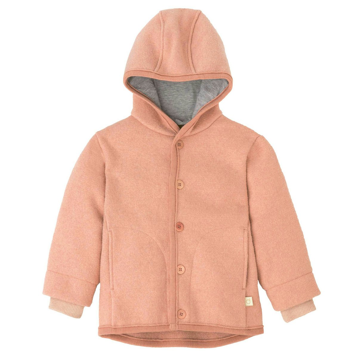 Walk Jacke mit Knopfleiste softpink 110/116 Walk Jacke mit Knopfleiste softpink 110/116
