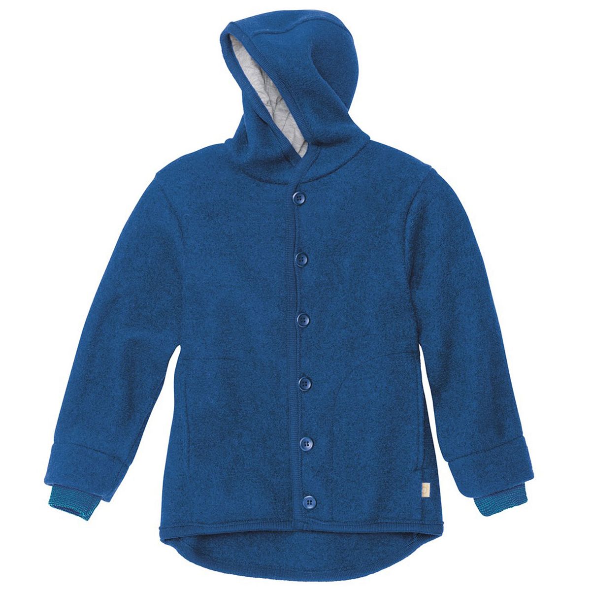 Walkjacke mit Knopfleiste in marine 98/104 Walkjacke mit Knopfleiste in marine 98/104